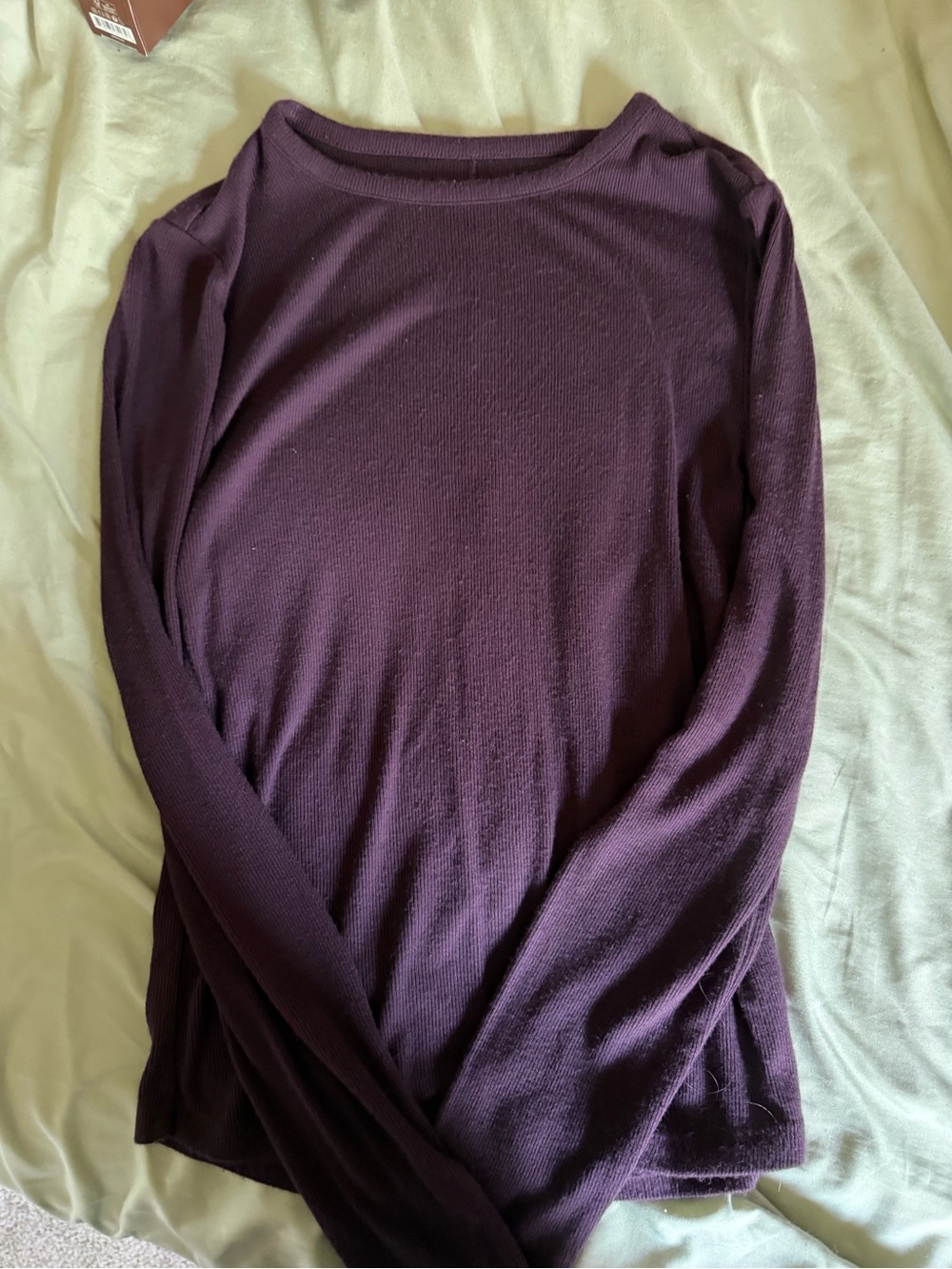 nuuds slinky ribbed long sleeve